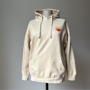 Cream Hoodie with Ramen Lover’s Print